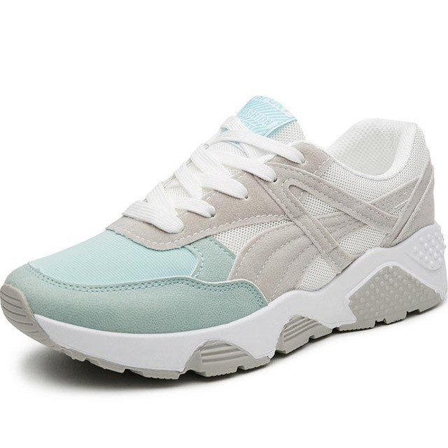 Hundunsnake Breathable Women's Sports Shoes 2019 Women's Running Shoe Sport Sneakers Woman Summer Scarpe Donna Gray Tennis B-054