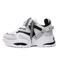 AidenKid 2019 spring new women's fashion platform casual shoes elderly shoes women's increased women's sports shoes tide shoes