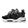 AidenKid 2019 spring new women's fashion platform casual shoes elderly shoes women's increased women's sports shoes tide shoes