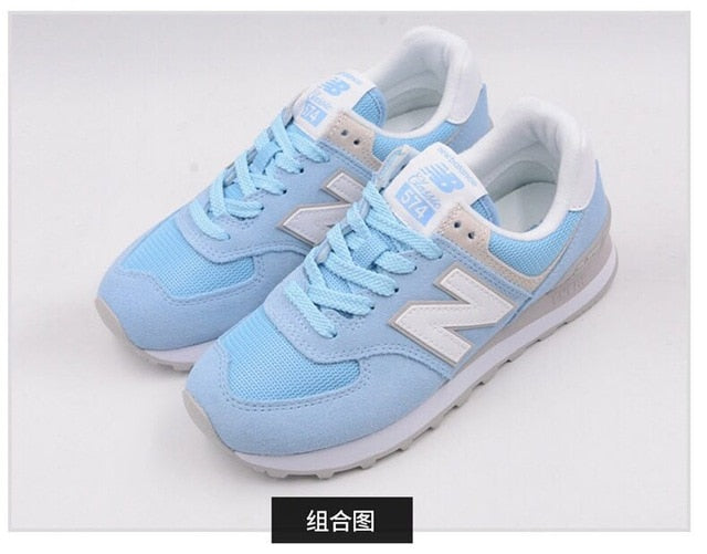NEW BALANCE NB574 Menthol Green Women's Sports Shoes Badminton Shoes