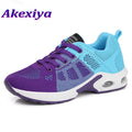 Akexiya Axis 2019 women's sports shoes comfortable breathable women's running shoes spring outdoor sports shoes anti-skid wear