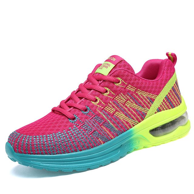 Akexiya Axis 2019 women's sports shoes comfortable breathable women's running shoes spring outdoor sports shoes anti-skid wear